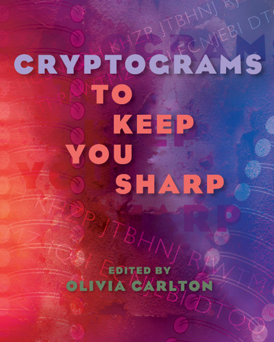 Cryptograms to Keep You Sharp book cover by Olivia Carlton