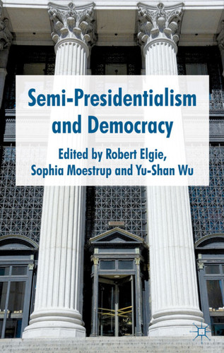 Semi-Presidentialism and Democracy book cover by Sophia Moestrup