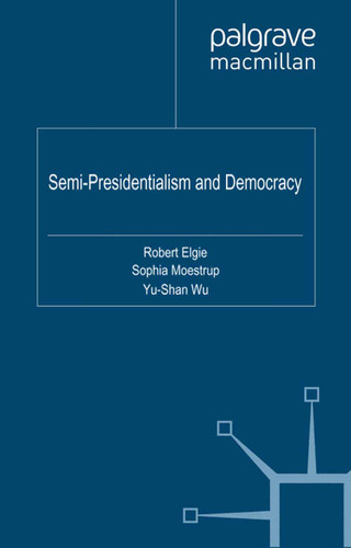 Semi-Presidentialism and Democracy book cover by Sophia Moestrup