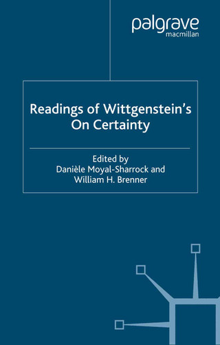 Readings of Wittgenstein’s On Certainty book cover by 