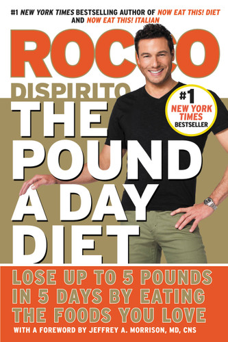 The Pound a Day Diet: Lose Up to 5 Pounds in 5 Days by Eating the Foods You Love book cover by Rocco DiSpirito