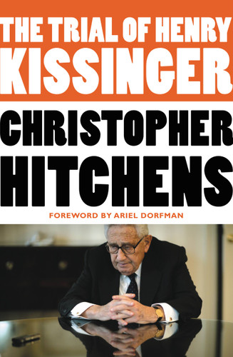 The Trial of Henry Kissinger book cover by Christopher Hitchens