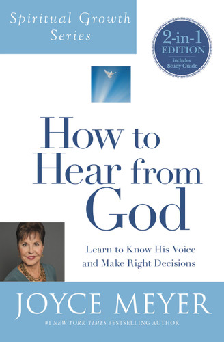How to Hear from God (Spiritual Growth Series): Learn to Know His Voice and Make Right Decisions (Spiritual Growth) book cover by Joyce Meyer