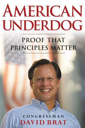 American Underdog: Proof That Principles Matter book cover by David Brat