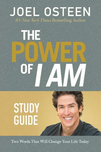 The Power of I Am Study Guide: Two Words That Will Change Your Life Today book cover by Joel Osteen