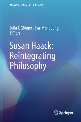 Susan Haack: Reintegrating Philosophy (Münster Lectures in Philosophy #2) book cover by 