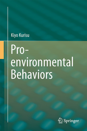 Pro-environmental Behaviors book cover by Kiyo Kurisu