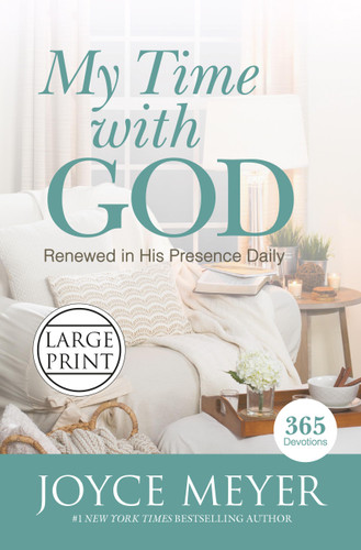 My Time with God: Renewed in His Presence Daily book cover by Joyce Meyer