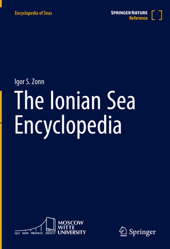 The Ionian Sea Encyclopedia (Encyclopedia of Seas) book cover by Igor S. Zonn