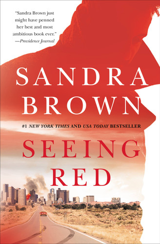Seeing Red book cover by Sandra Brown