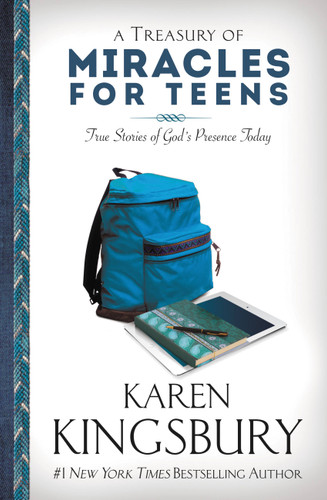 A Treasury of Miracles for Teens: True Stories of God's Presence Today book cover by Karen Kingsbury