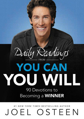 Daily Readings from You Can, You Will: 90 Devotions to Becoming a Winner book cover by Joel Osteen