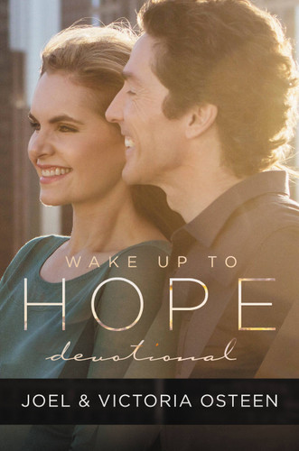 Wake Up to Hope: Devotional book cover by Victoria Osteen, Joel Osteen
