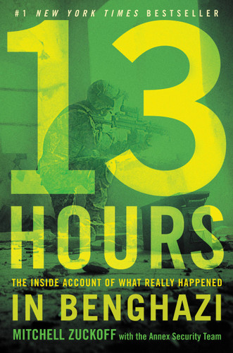 13 Hours: The Inside Account of What Really Happened In Benghazi book cover by Mitchell Zuckoff