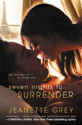 Seven Nights to Surrender (Art of Passion #1) book cover by Jeanette Grey