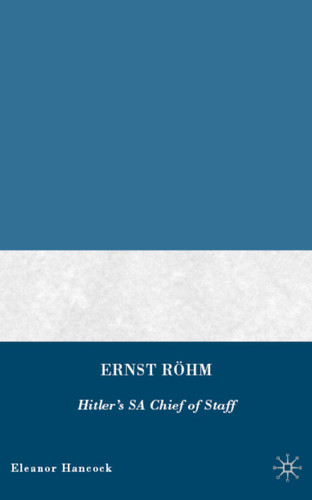 Ernst Röhm book cover by E. Hancock