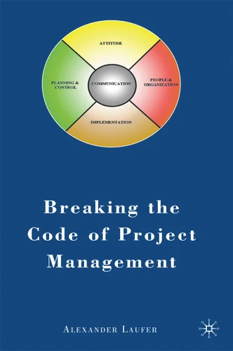 Breaking the Code of Project Management book cover by A. Laufer