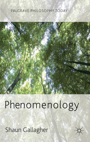 Phenomenology (Palgrave Philosophy Today) book cover by Shaun Gallagher