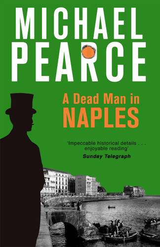 A Dead Man in Naples book cover by Michael Pearce