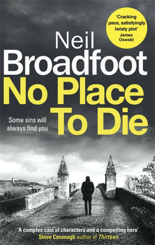 No Place to Die book cover by Neil Broadfoot