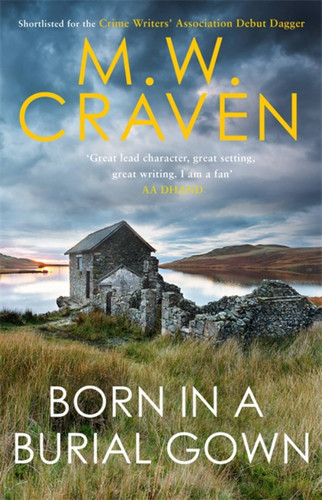 Born in a Burial Gown (Avison Fluke) book cover by M. W. Craven
