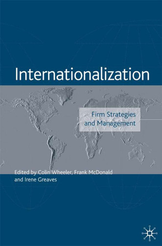 Internationalization: Firm Strategies and Management (The Academy of International Business) book cover by 