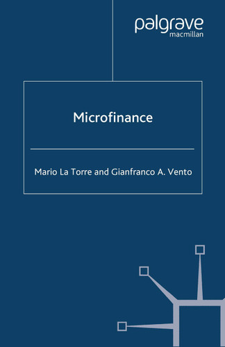 Microfinance (Palgrave Macmillan Studies in Banking and Financial Institutions) book cover by Gianfranco A. Vento