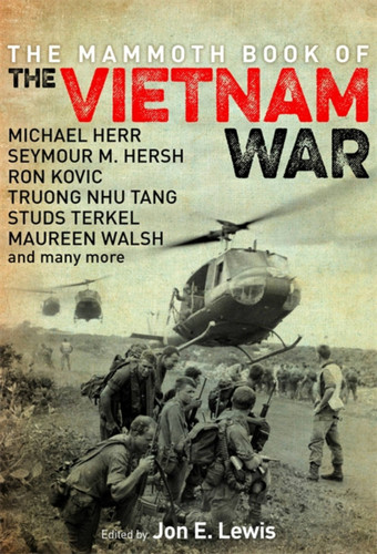 The Mammoth Book of the Vietnam War book cover by Jon E. Lewis