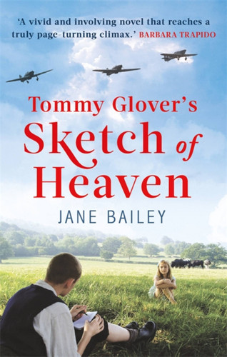 Tommy Glover's Sketch of Heaven book cover by Jane Bailey