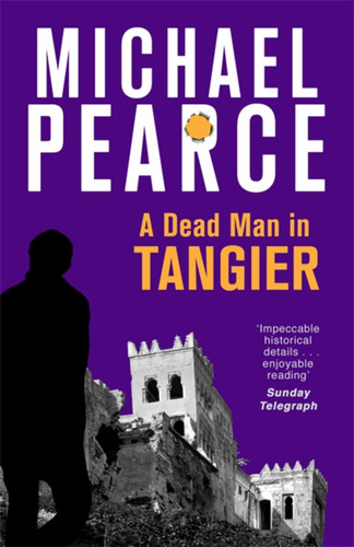 A Dead Man in Tangier book cover by Michael Pearce