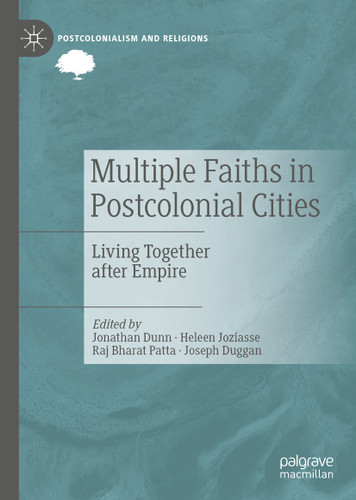 Multiple Faiths in Postcolonial Cities: Living Together after Empire (Postcolonialism and Religions) book cover by 