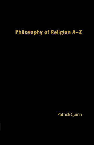 Philosophy of Religion A-Z (Philosophy A-Z) book cover by NA NA