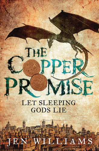 The Copper Promise (complete novel) book cover by Jen Williams