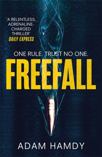Freefall book cover by Adam Hamdy