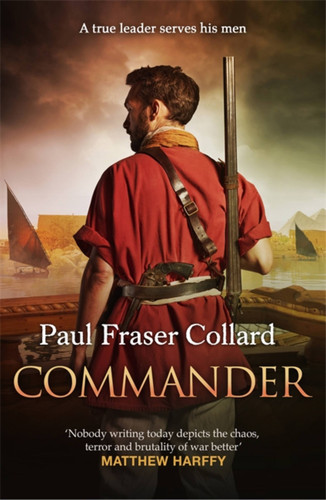 Commander (Jack Lark, Book 10) book cover by Paul Fraser Collard