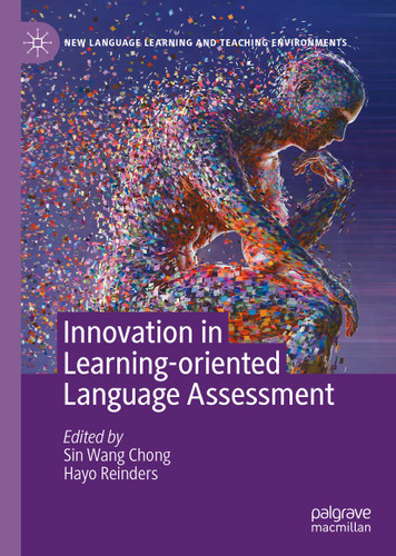 Innovation in Learning-Oriented Language Assessment (New Language Learning and Teaching Environments) book cover by 