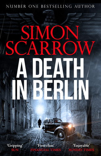 A Death in Berlin book cover by Simon Scarrow