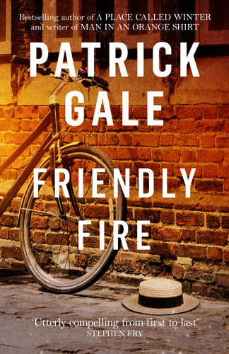 Friendly Fire book cover by Patrick Gale