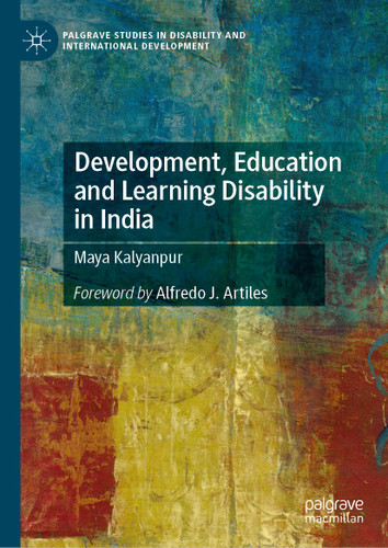 Development, Education and Learning Disability in India (Palgrave Studies in Disability and International Development) book cover by Maya Kalyanpur