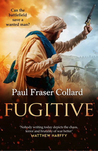 Fugitive (Jack Lark, Book 9) book cover by Paul Fraser Collard