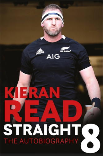 Kieran Read - Straight 8: The Autobiography book cover by Kieran Read