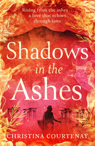 Shadows in the Ashes book cover by Christina Courtenay