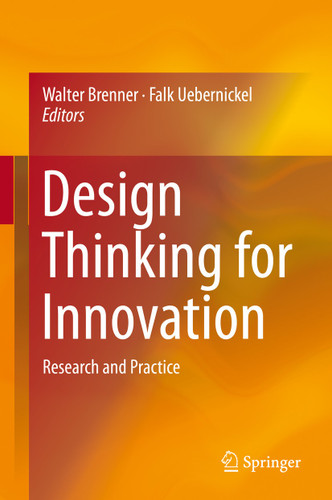 Design Thinking for Innovation: Research and Practice book cover by 
