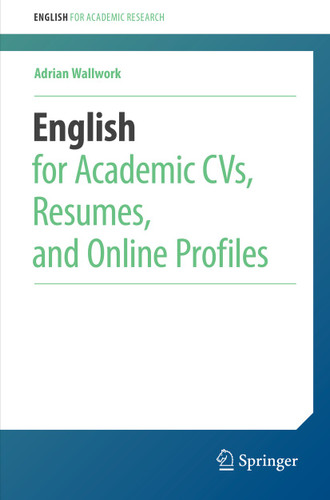 English for Academic CVs, Resumes, and Online Profiles (English for Academic Research) book cover by Adrian Wallwork