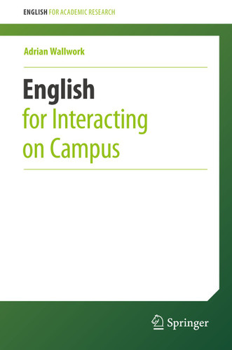 English for Interacting on Campus (English for Academic Research) book cover by Adrian Wallwork