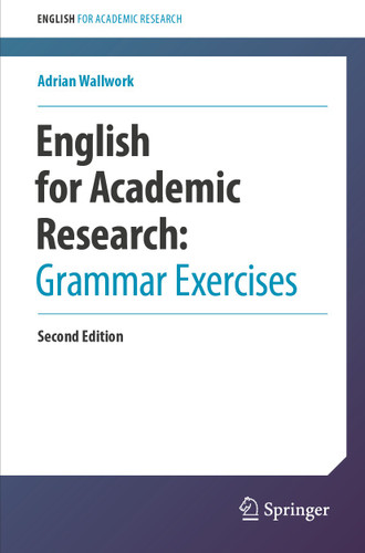 English for Academic Research: Grammar Exercises (English for Academic Research) book cover by Adrian Wallwork