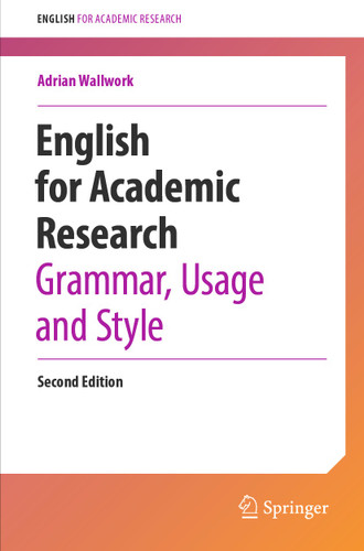 English for Academic Research: Grammar, Usage and Style (English for Academic Research) book cover by Adrian Wallwork