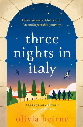 Three Nights in Italy book cover by Olivia Beirne