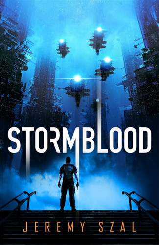 Stormblood book cover by Jeremy Szal