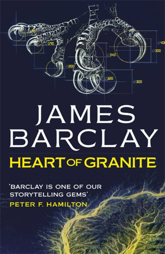 Heart of Granite: Blood & Fire 1 (Blood & Fire #1) book cover by James Barclay
